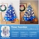 thumbnail image 5 of Nefalea para árbol de Navidad de 2 pies con 60 luces LED y más de 70 adornos, 5 of 7