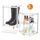 thumbnail image 2 of Organizador Grande 2 Niveles con Tapa, Organizador Transparente Apilable Contenedor Plástico para Baño, Cocina, Escritorio, Estuche de Cosméticos, Joyas, Medicina,, 2 of 8