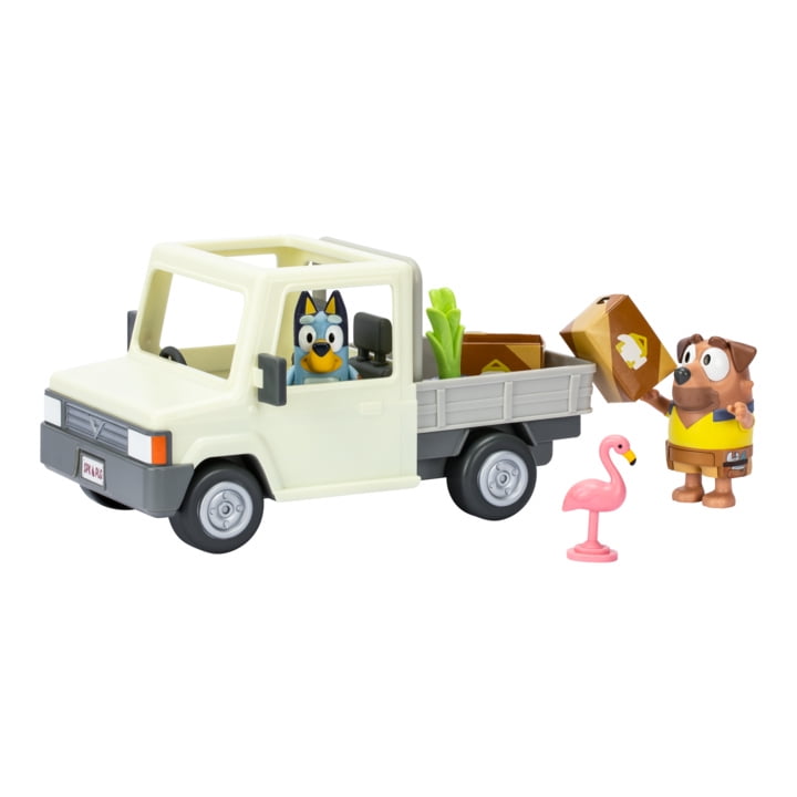 Bluey S10 Tradies Ute Vehicle with Stickers