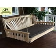 thumbnail image 2 of Fanback Red Cedar Swing Bed, 2 of 6