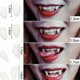 thumbnail image 5 of 1 par de colmillos de dientes de vampiro, accesorios para dentaduras postizas, accesorios para disfraces de Halloween, dientes postizos, pegamento sólido, adhesivo para dentaduras postizas, decor, 5 of 5