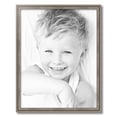 thumbnail image 2 of ArtToFrames 21x27 inch Muted Warm Silver Picture Frame, Silver MDF Poster Frame (4681), 2 of 8