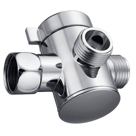 YiFrZour 3-Way Shower Diverter Valve Mount for Bathroom Toilet 2 Pieces