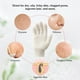 thumbnail image 5 of Guantes exfoliantes Evridwear, 3 pares, de nailon ligero para baño, 5 of 8