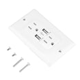 thumbnail image 1 of Chargeur Mural USB Adaptateur de Prise de Protection contre les Surtensions Double Ports USB Station de Charge, 1 of 8