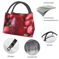 thumbnail image 4 of Honeii Berry Infused Refreshment Print Cooler Bag Insulated, Large Leakproof Soft Sided Portable Cooler Bag,Lunch Box Lunch Bag, 4 of 6