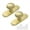 Gold, variant on TOP-MAX 2PCS Zinc Alloy Closet Exterior Knobs Metal Handles Door Handles Cupboard Handles Closet Knobs (Black)