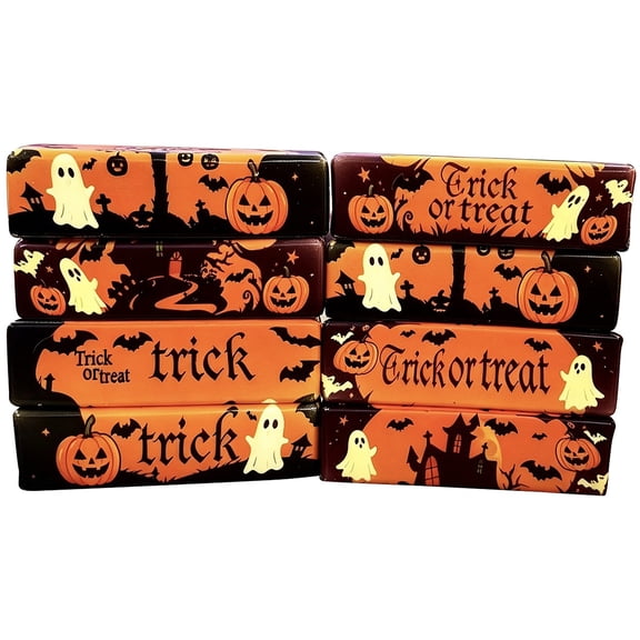 Halloween Theme Butter Stick Squishy Squishy for Adults Soft Fiber Wrapped Sensory Gadget Handheld Holiday Style Office Desk Accessory Pressure Relief Tool 5.31 Inch Random 1 Pack
