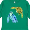 thumbnail image 4 of Inktastic Sea Turtles Swimming Together Boys or Girls Long Sleeve Toddler T-Shirt, 4 of 5