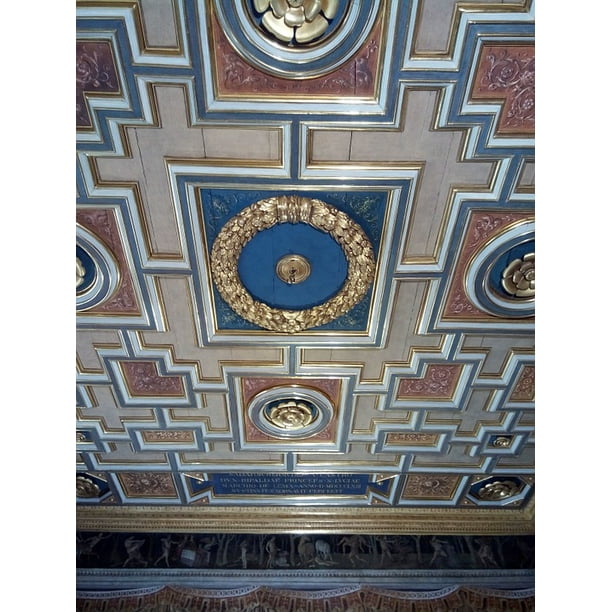 Peel n Stick Poster  of Ceiling  Architecture Art Poster  