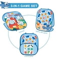 thumbnail image 5 of 3 in 1 Bean Bag Toss Game Outdoor Throwing Toys Family Party Game adult's Activity Set Indoor Outdoor Entertainment, 5 of 5