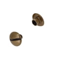 thumbnail image 5 of Chicago Screws, Open Hole, Antique Brass, Solid Brass-LL (50 per bag), Multiple Sizes, 5 of 10