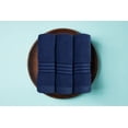 thumbnail image 6 of Utopia Towels 8 Piece Premium Towel Set, 2 Bath, 2 Hand, and 4 Washcloths, 100% Ring Spun Cotton, Highly Absorbent Towels for Bathroom, Sports, and Hotel, Navy, 6 of 9