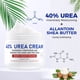 thumbnail image 2 of OUKEYA Crema de Urea 40 por Ciento para Pies y Manos con Limas para Pies Secos y Agrietados, Loción de Urea para Pies de Máxima Fuerza, 2 of 5