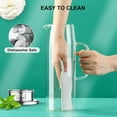 thumbnail image 6 of Wzw Glass Pitcher with Lid and Spout 50oz/ 1.5L Hot/Cold Water Pitcher Iced Tea Pitcher for the Shelf of Fridge Easy to Clean, 6 of 7