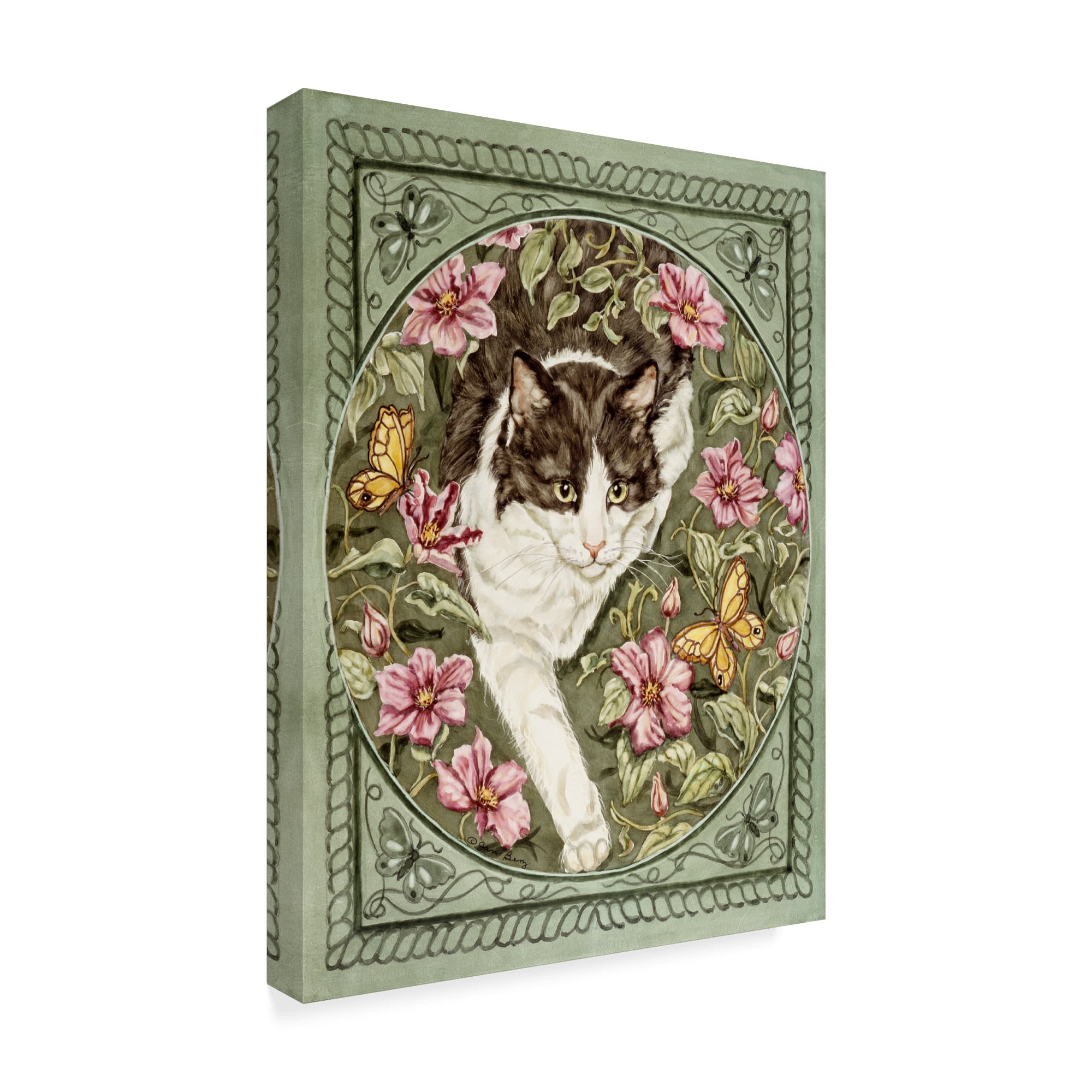 Trademark Fine Art 'A Walk On The Wild Side' Canvas Art by Jan Benz