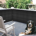 Outdoor Dog Kennel Shade Cover 90 Sunblock, 10ft x 10ft (Kennel not