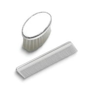 Sterling Silver Gift Boxed Boys Comb and Brush Set