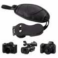 thumbnail image 4 of QualitChoice Hand Grip Camera Wrist Strap Leather Patent Design Belt Quick Release Accidental Prevention Holder DSLR Photography 6x3cm 1Set, 4 of 6