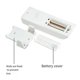 thumbnail image 2 of Universal Ceiling Fan Lamp Remote Control Kit Adjusted Wind Speed mitter Receiver Timing Contro, 2 of 5