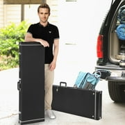 High Grade Guitar Square Hard Case Flat Black