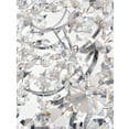 thumbnail image 5 of The Lighting Store Dalia Elegant Indoor 3-light Chrome Crystal Flush Mount, 5 of 5