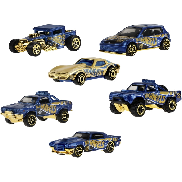 Hot Wheels 1:64 58th Anniversary 24-Piece J Assortment - Walmart.com