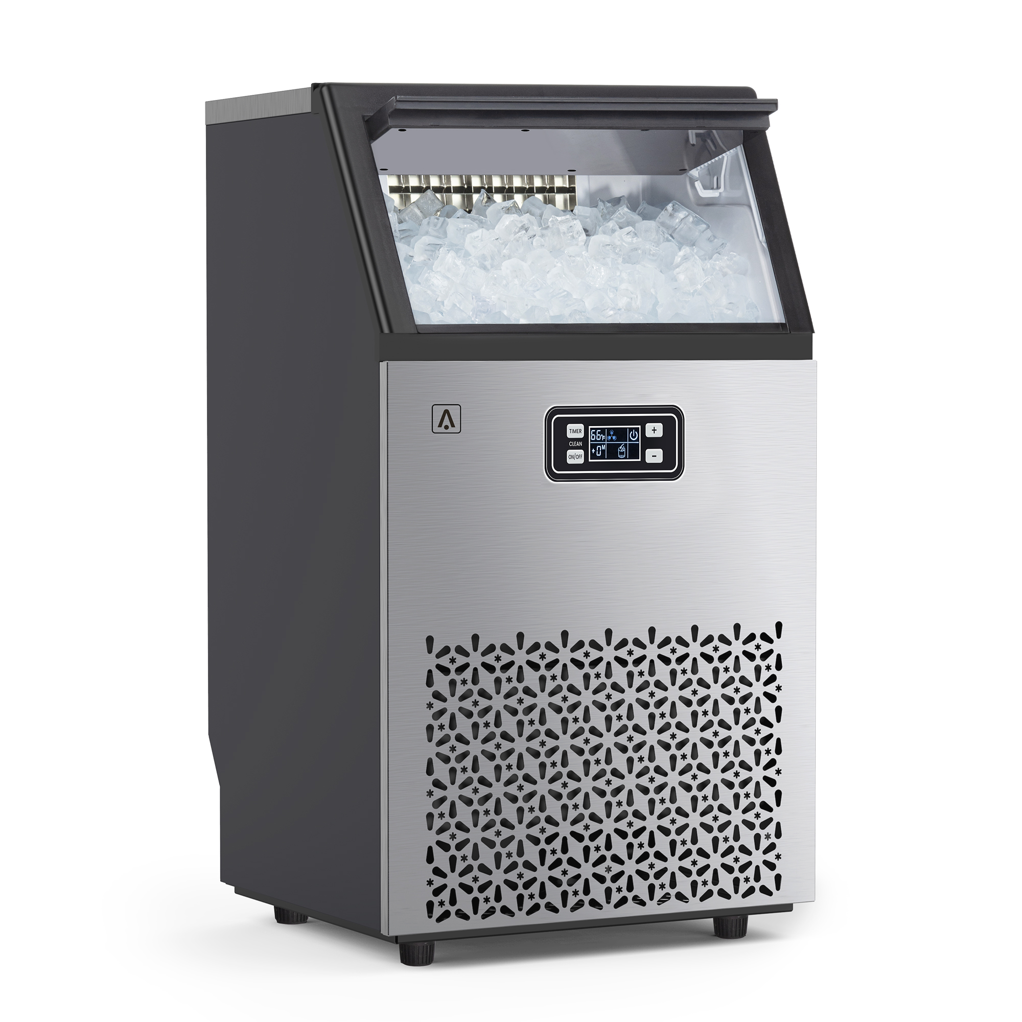 Acekool Commercial Ice Maker Machine 150lbs 24H Stainless Steel Under Acekool Commercial Ice Maker Machine 150lbs 24H Stainless Steel Under