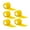 Yellow, variant on Breathable Cohesive Bandage Self Adherent Bandage Wrap for Stretch Athletic