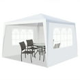 thumbnail image 5 of Zimtown 10' x 10' Party Tent Wedding Canopy Gazebo Wedding Tent Pavilion w/3 Side Walls, 5 of 8