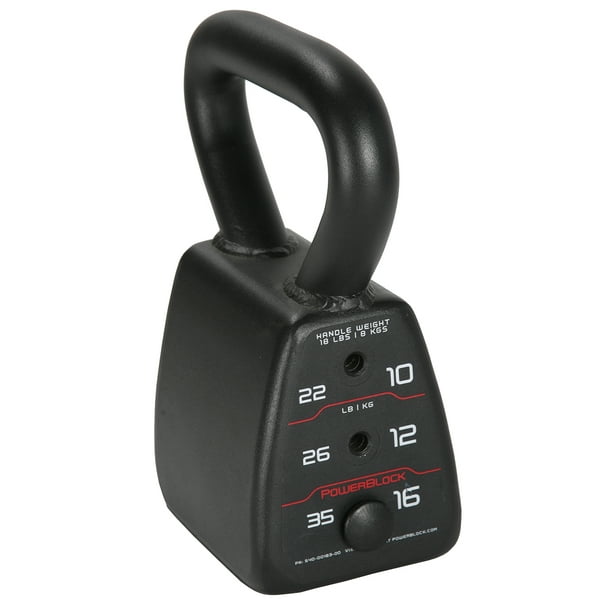 PowerBlock Adjustable Kettlebell 1035 lbs, Single