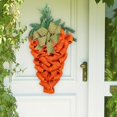 thumbnail image 3 of TAIAOJING Easter Artificial Lavender Carrot Wreath Flower Green Leaves Summer Fall Home Party Decorations, 3 of 8