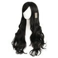 thumbnail image 3 of LinYooLi 28 Pouces/70 cm Perruque Synthétique Cheveux Longs Bouclés (Brun Blond Mélangé), 3 of 3