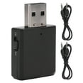thumbnail image 2 of Transmisor Receptor De Audio Bluetooth 5.0, Adaptador Inalámbrico Compacto Con Función De Tarjeta De Sonido USB, Para Computadora, Portátil, Hogar, Estéreo, Teléfono, 2 of 7
