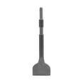 thumbnail image 2 of Removal Chisel, Hex Shank Heat Treated 40CR Steel Industrial Grooving Chisel Perfectly Fit  For Hammer Drill Tool For Masonry Concrete Brick Stone Wide Flat, 2 of 8