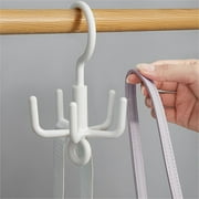 Home Deals! WQQZJJ Storage And Organization Bag Hanger Coat Hook Can Be Superimposed Belt Belt Rack Five-claw Rotating Hook Multi-function Drying Shoe Rack Gifts On Clearance