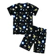 thumbnail image 4 of MuXiKeJi Clothes Boys Casual Outfit Set Comfortable Short Sleeve Top and Shorts Combo for Home Play Ages 3 to 8 Years, 4 of 7