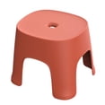 thumbnail image 4 of WEUVEB 1Pack Red Bathroom Stool for Shoe Wearing Plastic, 4 of 8