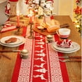 thumbnail image 4 of Christmas Table Runner, Winter Christmas Decorations Table Runners 72 Inches Long, Mas Decor Indoor Outdoor Farmhouse Home Kitchen Dining Party Decor Christmas Runner, 4 of 6