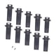 thumbnail image 5 of 10 Piezas Clips para Cinturón Juego de Clips para Cinturón Reemplazo Directo Clip para Cinturón Walkie Talkie Pequeño y Portátil Clip para Cinturón, 5 of 8