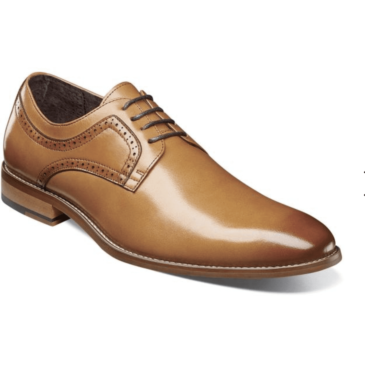 Stacy Adams - Stacy Adams Dickens Plain Toe Oxford Shoes Tan 25231-240 ...