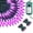 Purple, variant on MoNiBloom 2 Pieces 75Ft Reusable Fairy Tale Lights with 200 Irreplaceable LED Bulbs, 8 Mode Controller and Timer Warm Color String Light for Halloween, Charging Power Supply