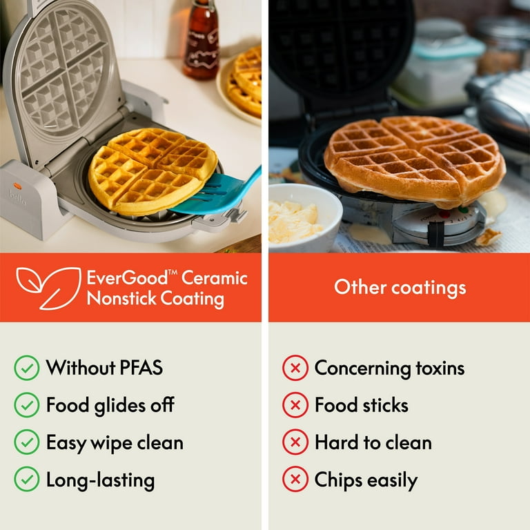 best ceramic waffle makers with removable plates