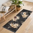 thumbnail image 6 of Beautiful Floral Design Bedroom Runner Rug 2'x 6' Non Slip Carpet Indoor Home Area Rug Living Room, 6 of 8