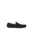 thumbnail image 2 of UGG Ascot 1103889 Slippers Men's US 11 Black Leather Faux Fur Lined Shoes TF4440, 2 of 5