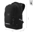 thumbnail image 3 of TOTTO Mochila Ergonómica Grande Porta Laptop 13 con Bolsillo Secreto | Escuela - Oficina - Viaje | 1 negro G, 3 of 6
