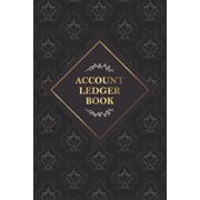 Checking Account Ledger: 6 Column Payment Record, Record and Tracker Log Book, Personal Checking Account Balance Registe