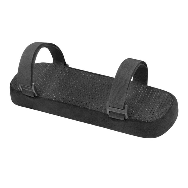 Cojines de reposabrazos de silla de espuma viscoelástica, almohada de reposabrazos lavable, cojín de cubierta de reposabrazos la de oficina, s Negro Macarena Almohadilla para reposabrazos