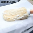 thumbnail image 2 of RAGUPEL Waterproof Car Wash Microfiber Gloves Soft Thickened Wool Plush Car Cleaning Mitt Double-faced Glove Car Wash Supplies, 2 of 4