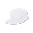 thumbnail image 1 of NEW PLAIN WHITE FLAT FITTED HAT CAP SIZE - 7 1/4, 1 of 1
